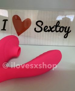 เครื่องสั่นพร้อมตัวดูด 2 in 1