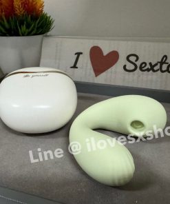 เครื่องสั่นพร้อมตัวดูดคริสตอริส สั่งงานผ่าน app มือถือ