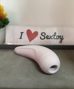 เครื่องดูดคริสตอริส ยี่ห้อ Satisfyer สั่งงานผ่าน app มือถือ