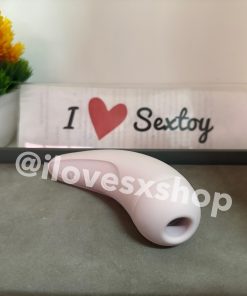 เครื่องดูดคริสตอริส ยี่ห้อ Satisfyer สั่งงานผ่าน app มือถือ