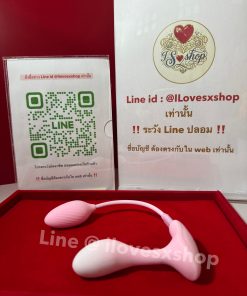 แท่งเสียบก้นพร้อมไข่สั่น สั่่งานผ่าน app มือถือ