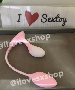 แท่งเสียบก้นพร้อมไข่สั่น สั่่งานผ่าน app มือถือ